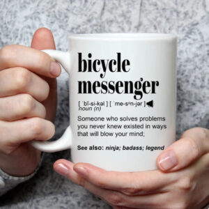 Bicycle Messenger Coffee Mug