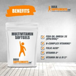 Bulk Supplements Multivtiamin SoftGels