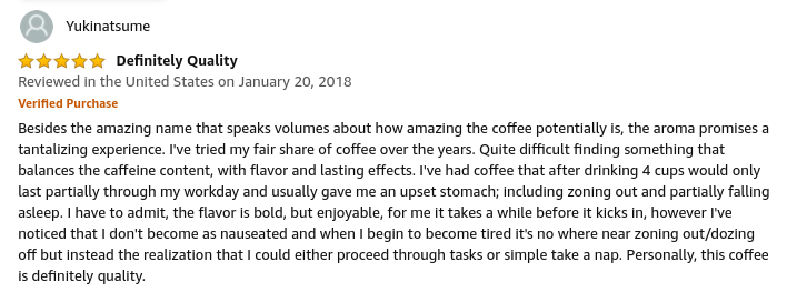 Valhalla Coffee Amazon Review Coffee For Cyclists